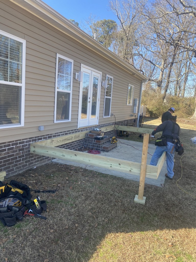 Deck, builder, remodel, custom stair