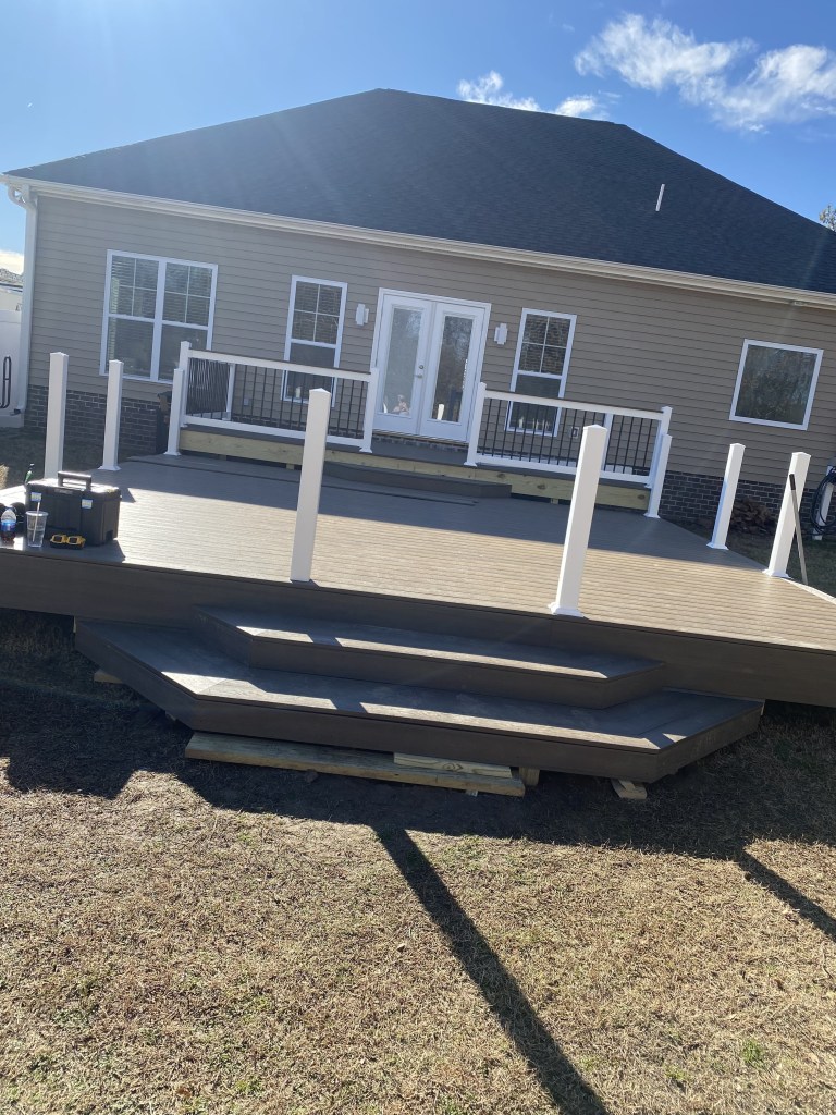 Deck, builder, remodel, custom stair